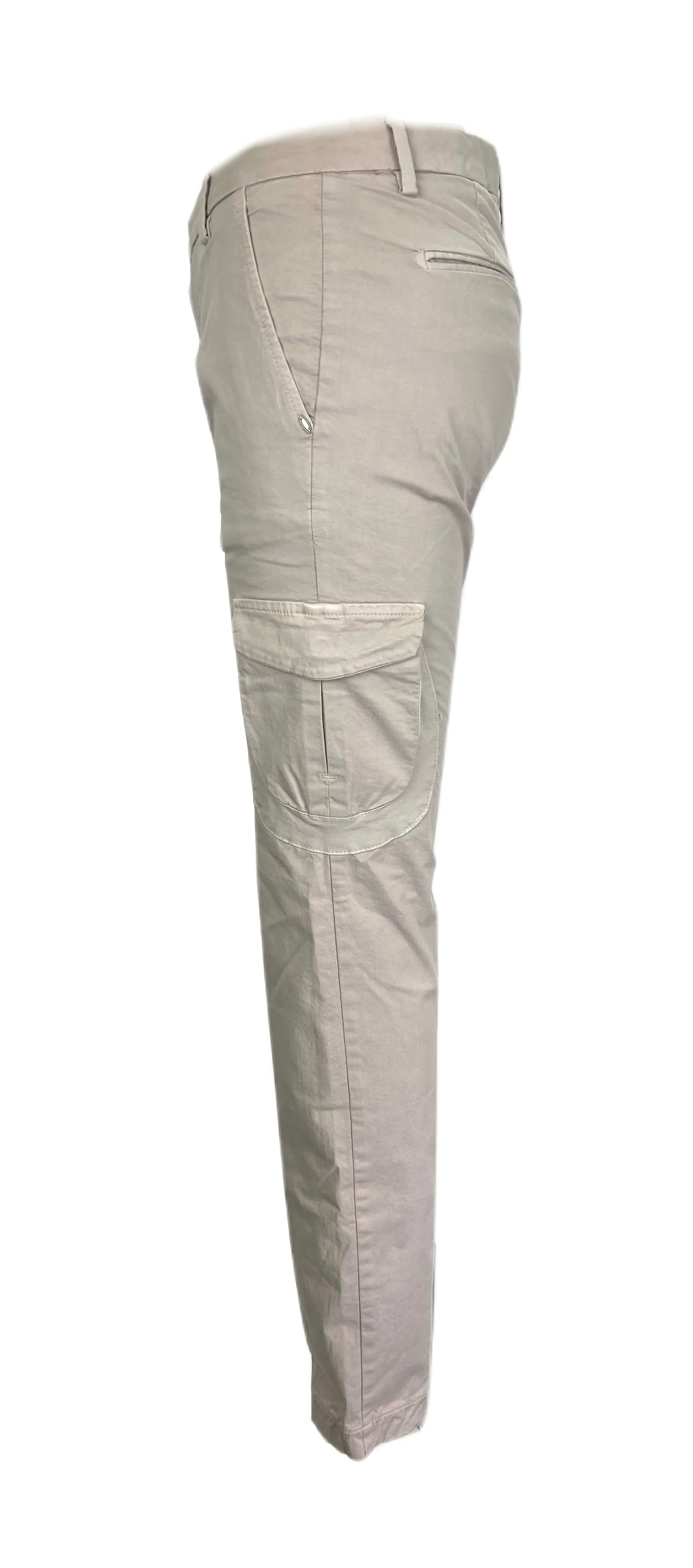 MICHAEL COAL Men's Beige Straight Leg Cargo Pants Sz 29 NWT