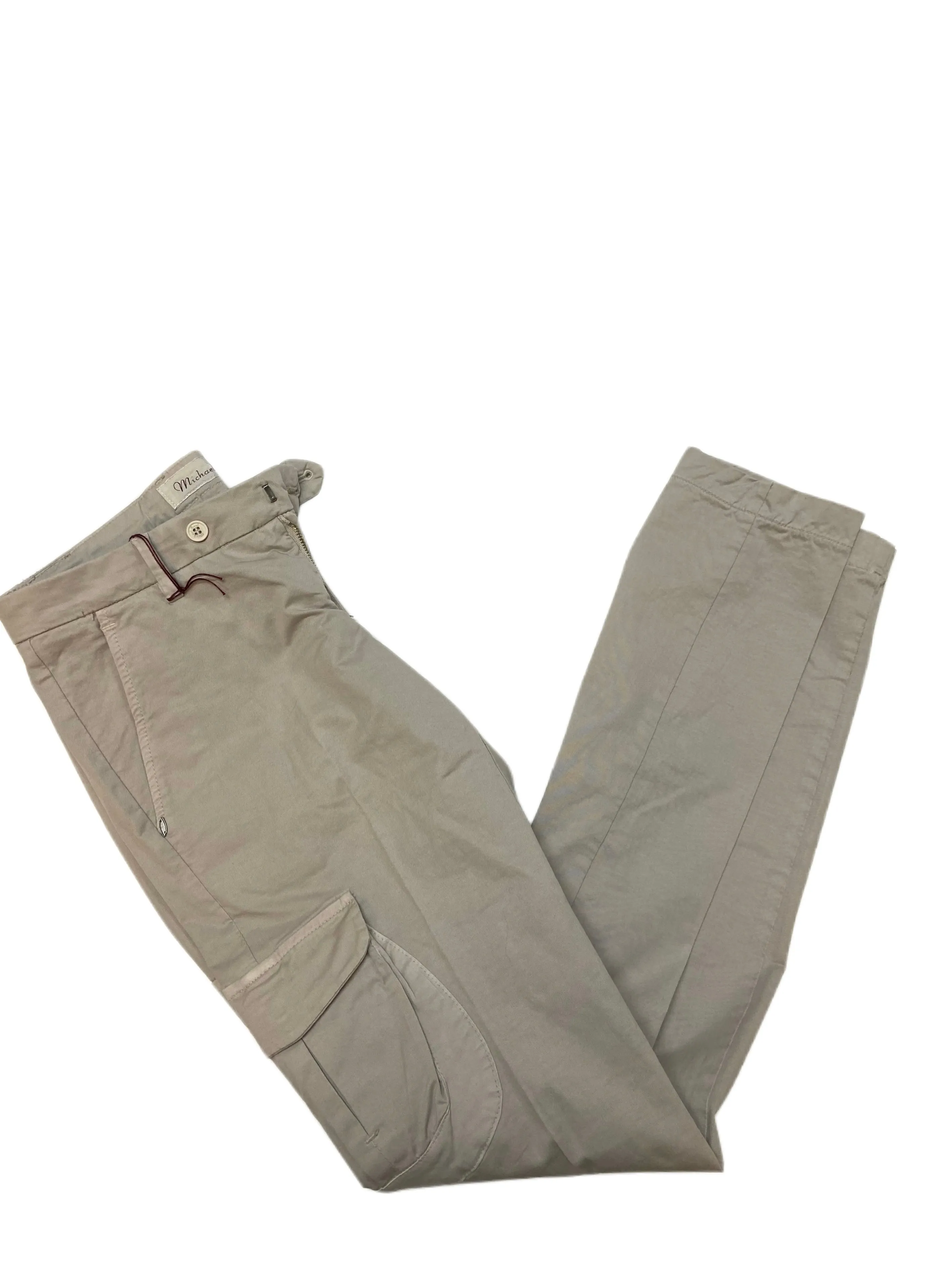 MICHAEL COAL Men's Beige Straight Leg Cargo Pants Sz 29 NWT