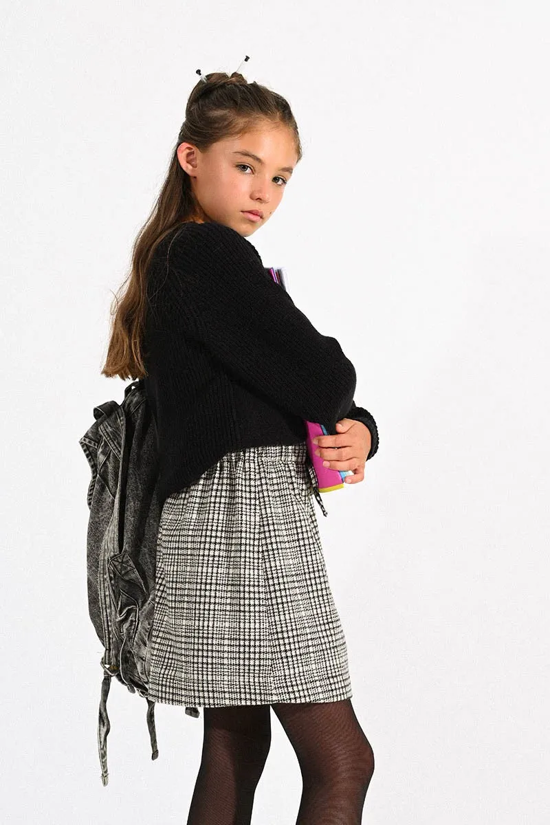 MINI SKIRT WITH CHECKS