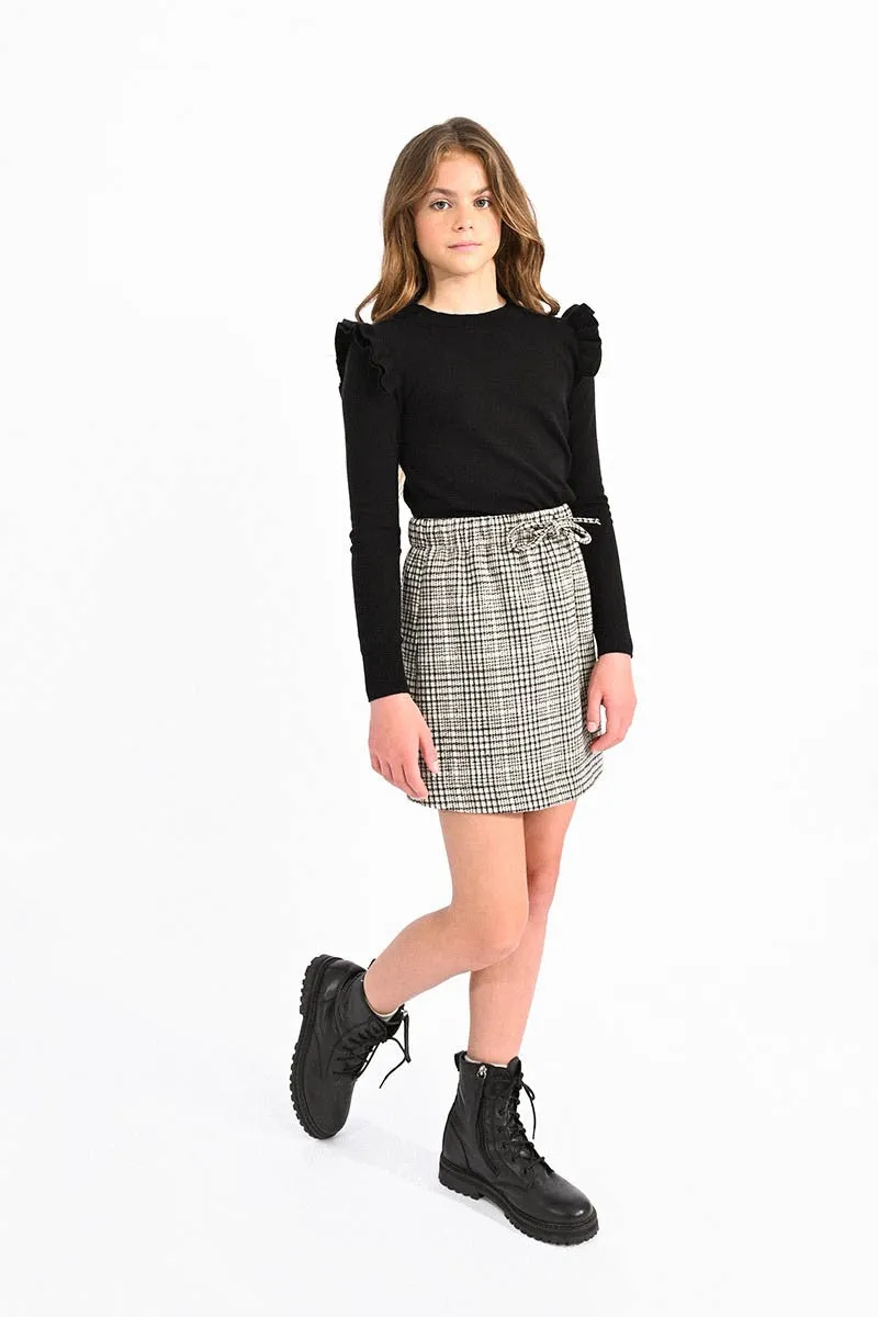 MINI SKIRT WITH CHECKS