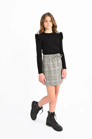 MINI SKIRT WITH CHECKS