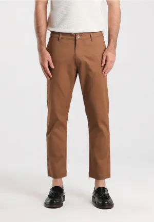 MOC - Celana Panjang Chinos Pria Wallsie - Brown