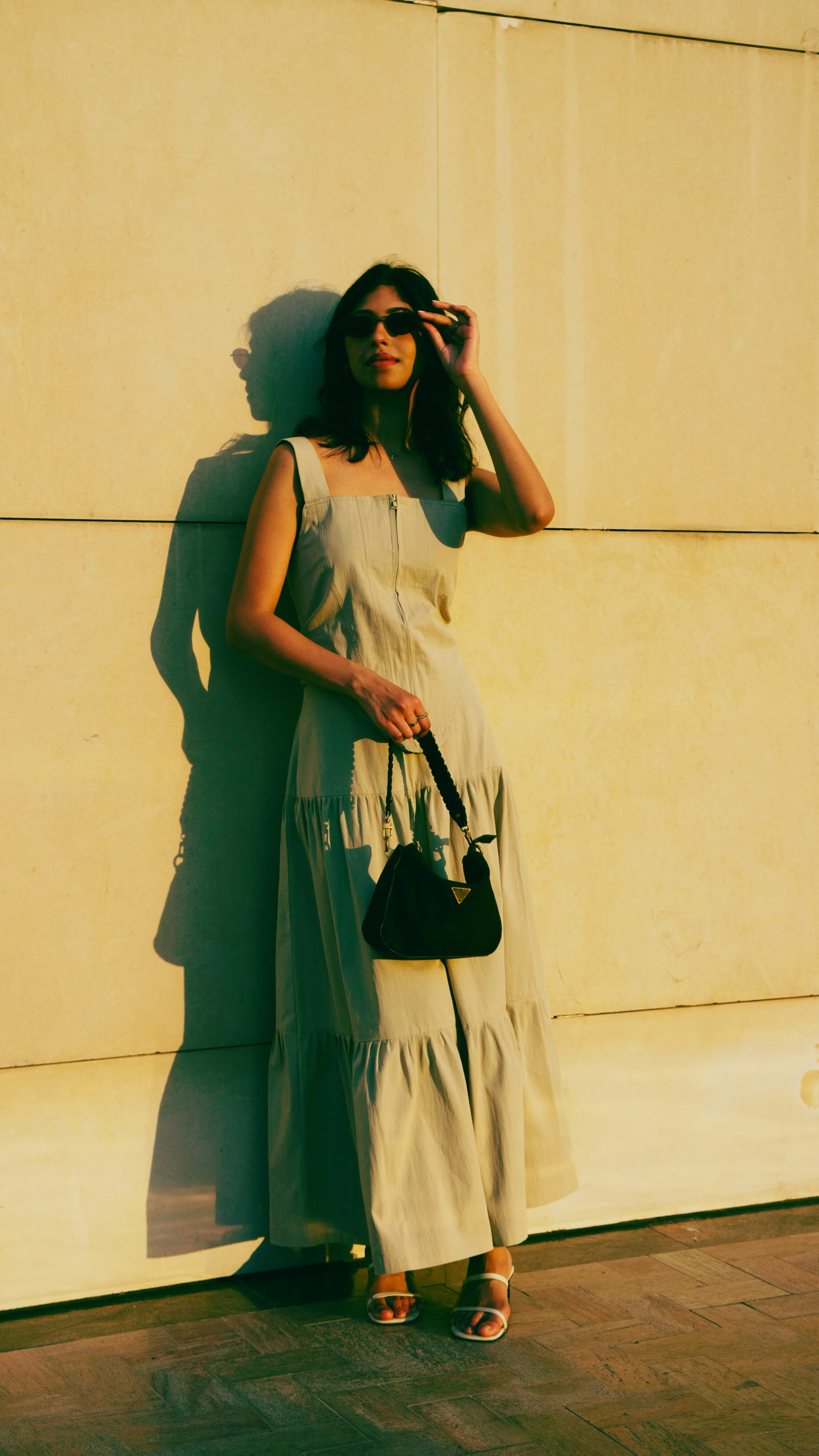 Modern Tiered Skirt - Haze