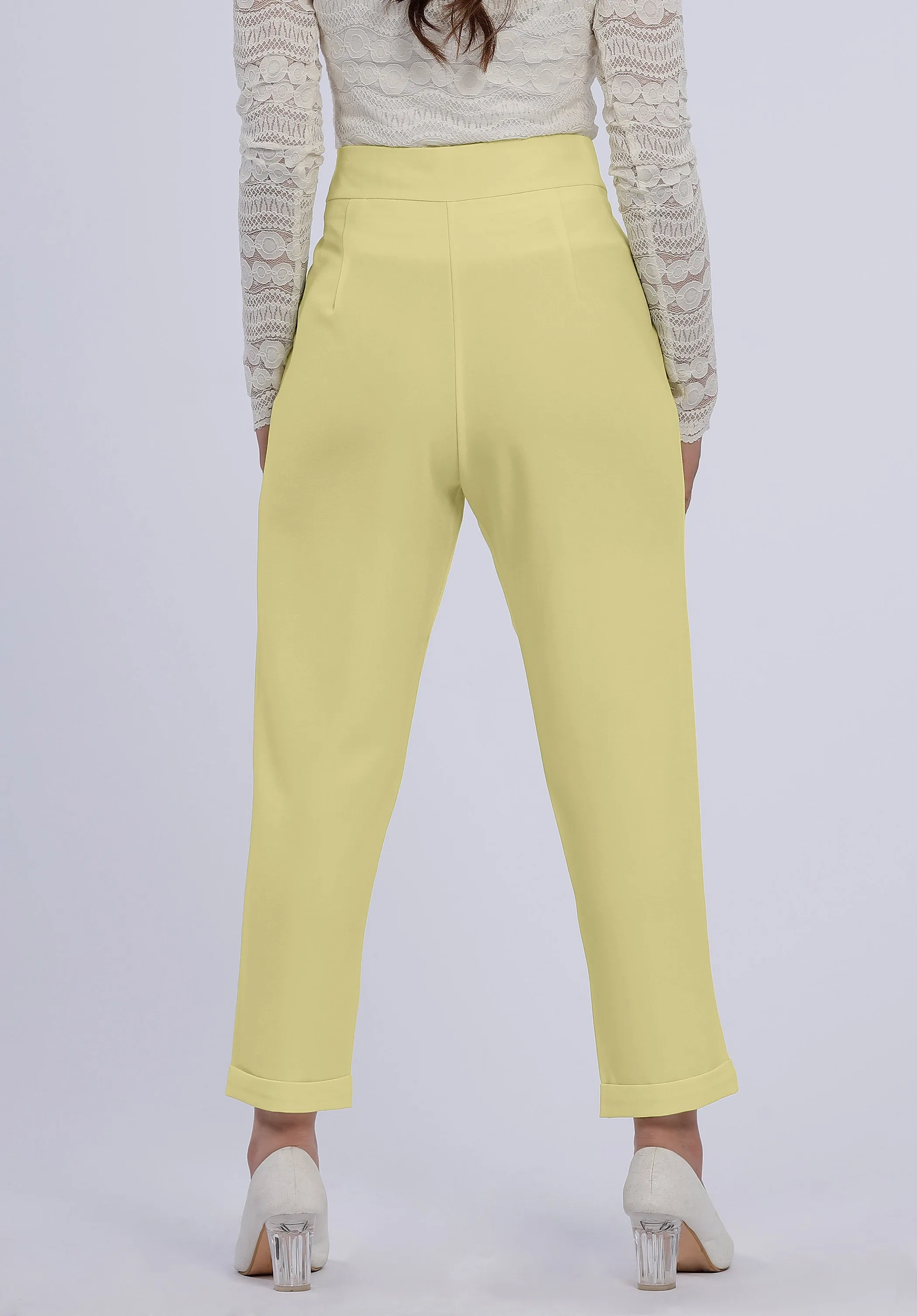MOLLY YELLOW CHINO