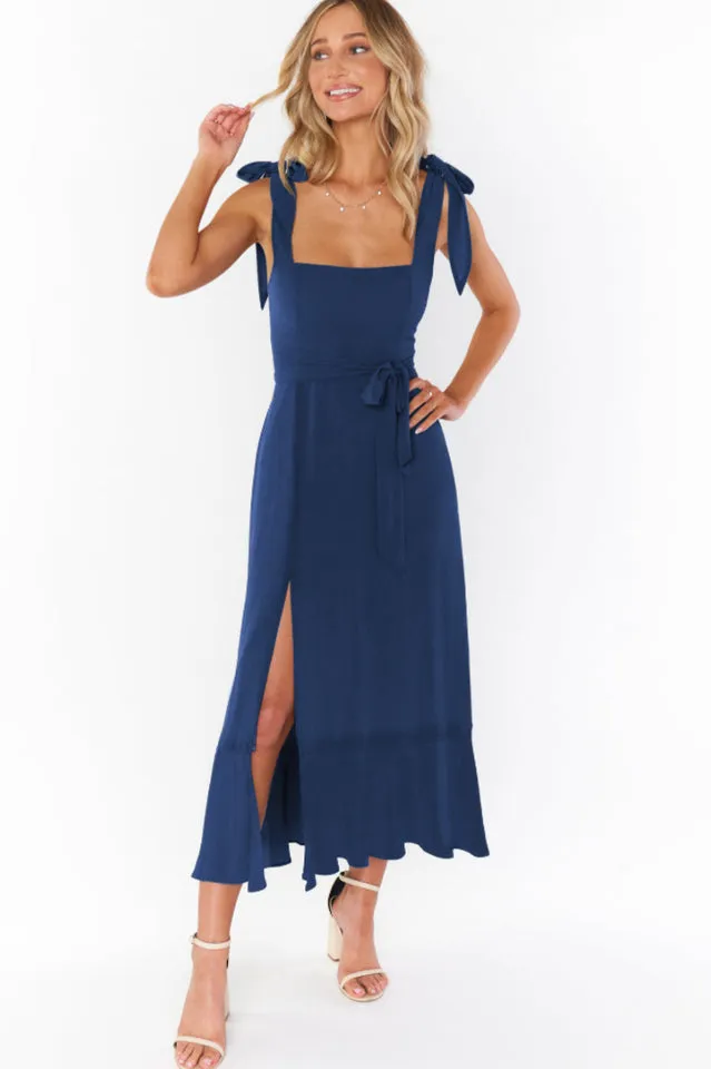 Moonlight Maxi Dress - Royal blue
