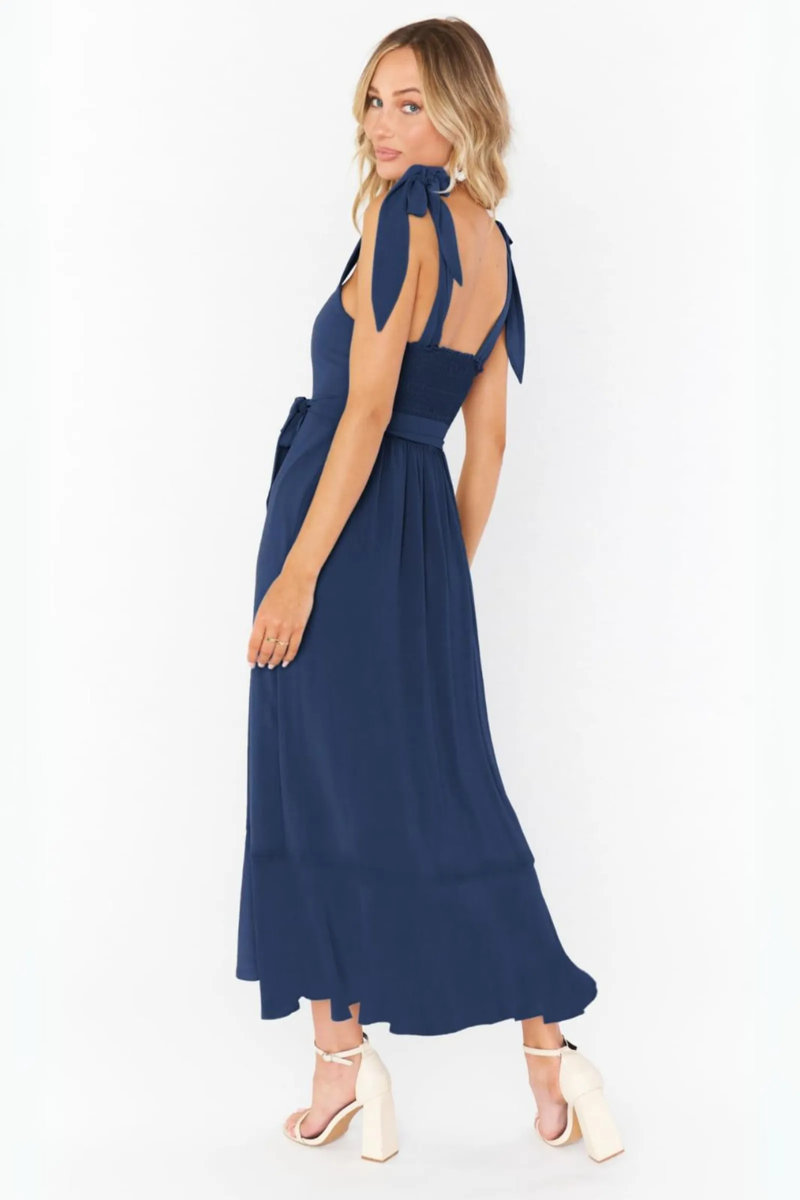Moonlight Maxi Dress - Royal blue