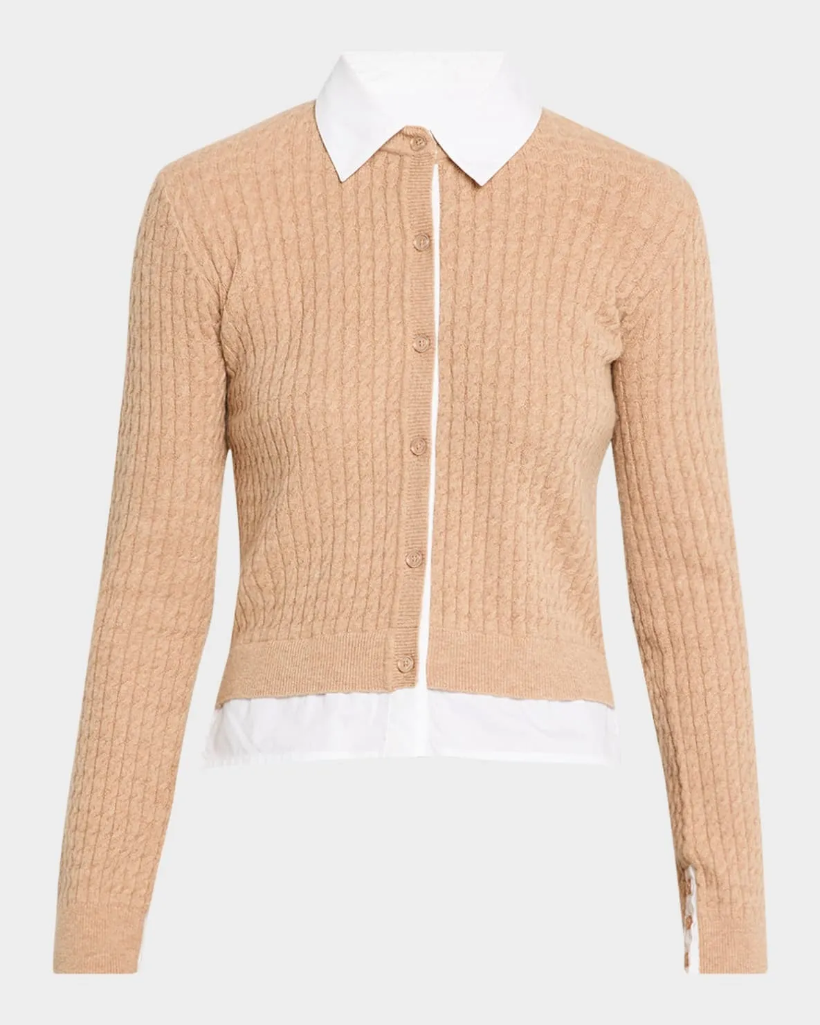 Naadam Media Cable Cardigan