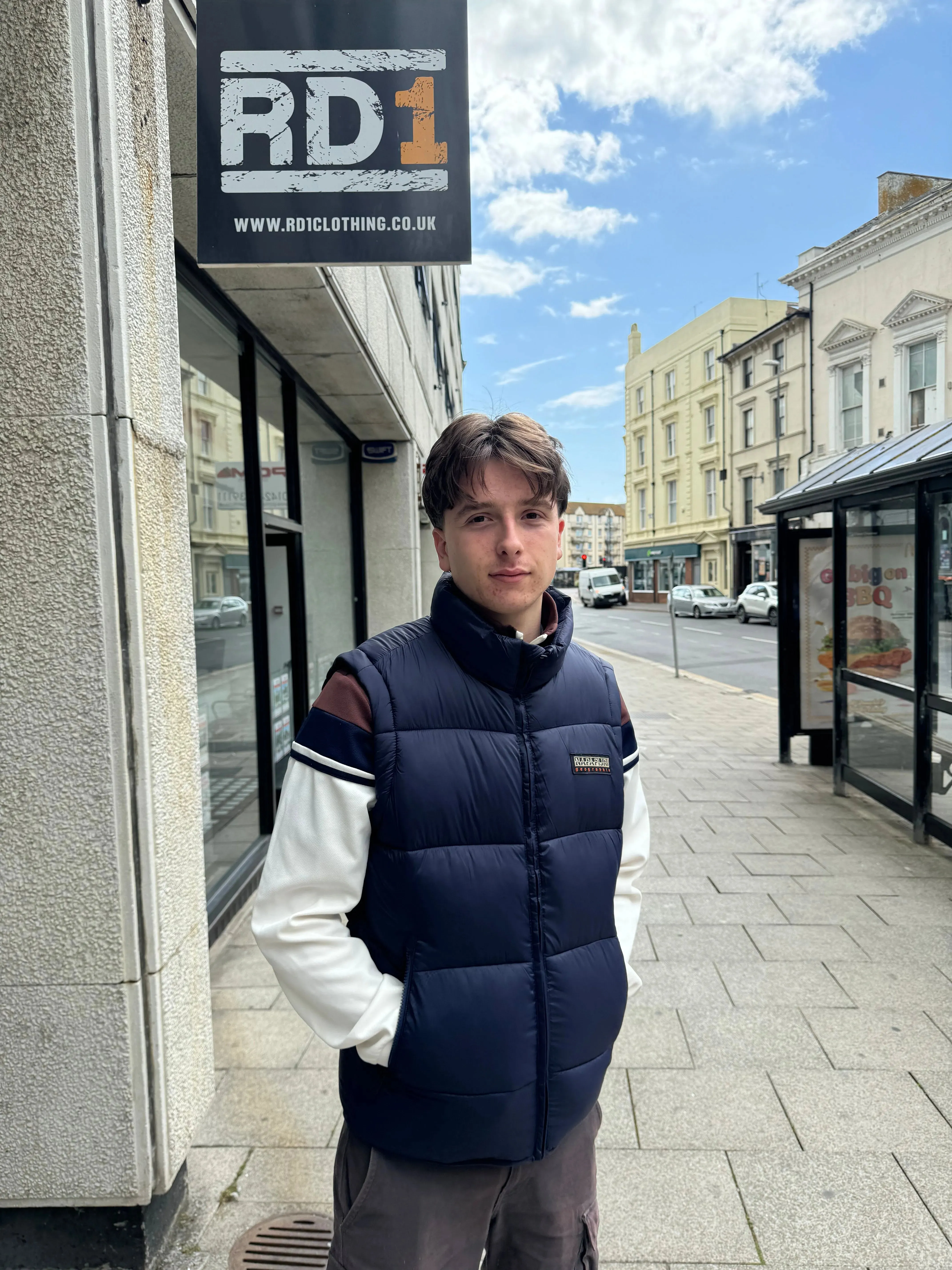 Napapijri Mens A-Suomi Gilet In Navy