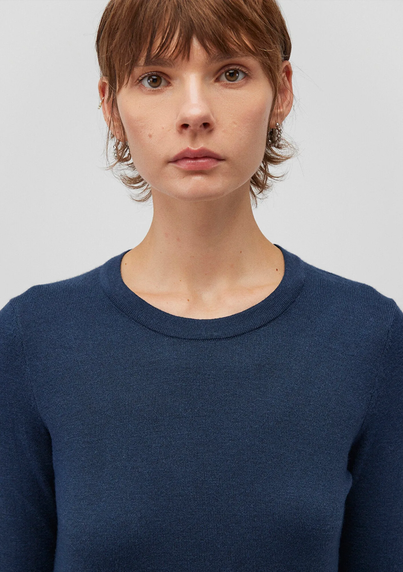 Navy Crewneck Sweater