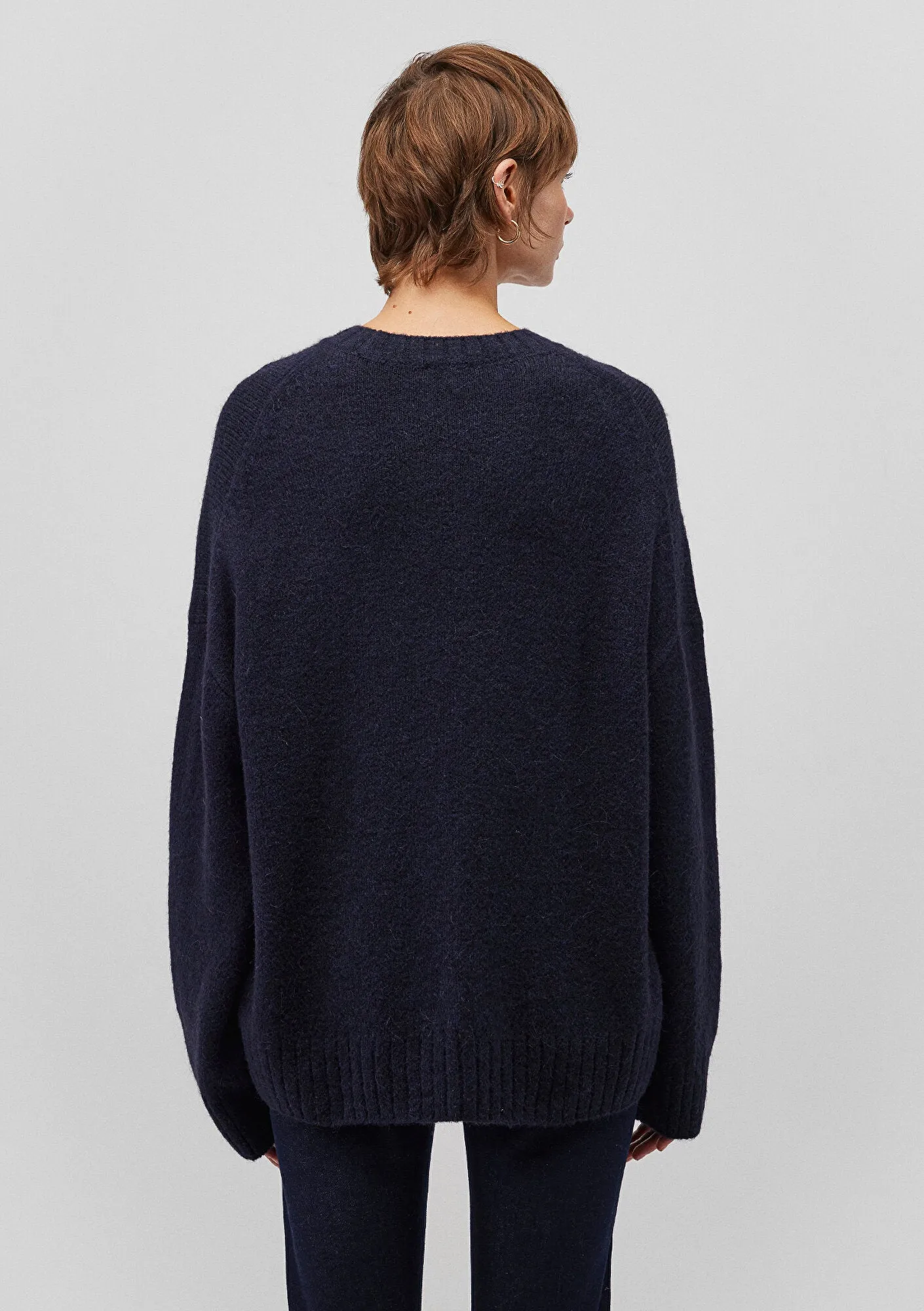 Navy Crewneck Sweater