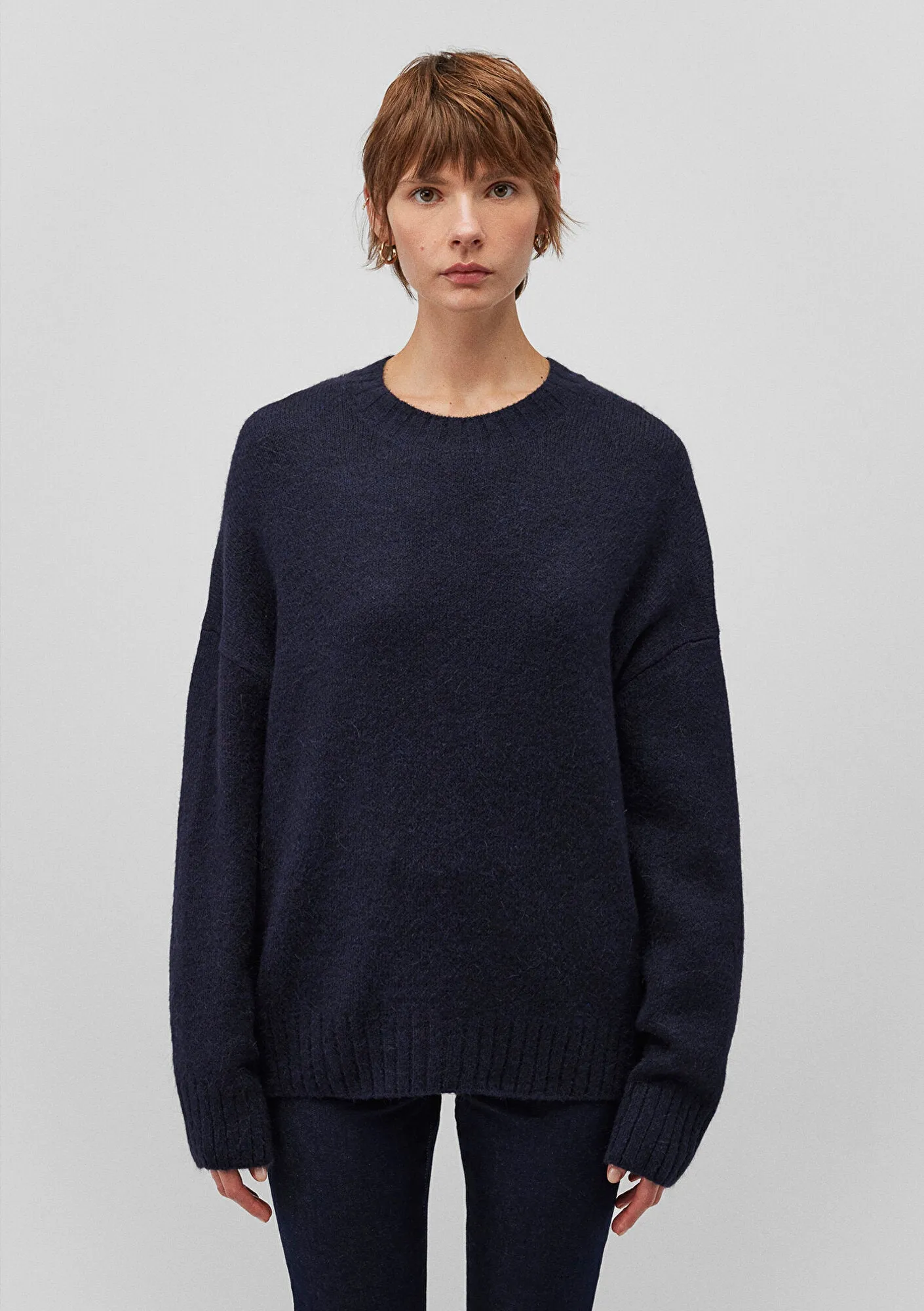 Navy Crewneck Sweater