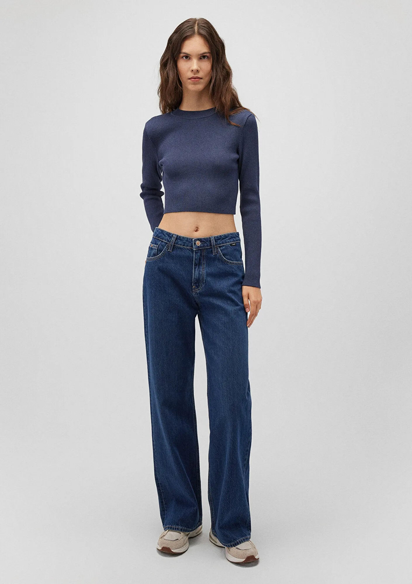 Navy Crewneck Sweater