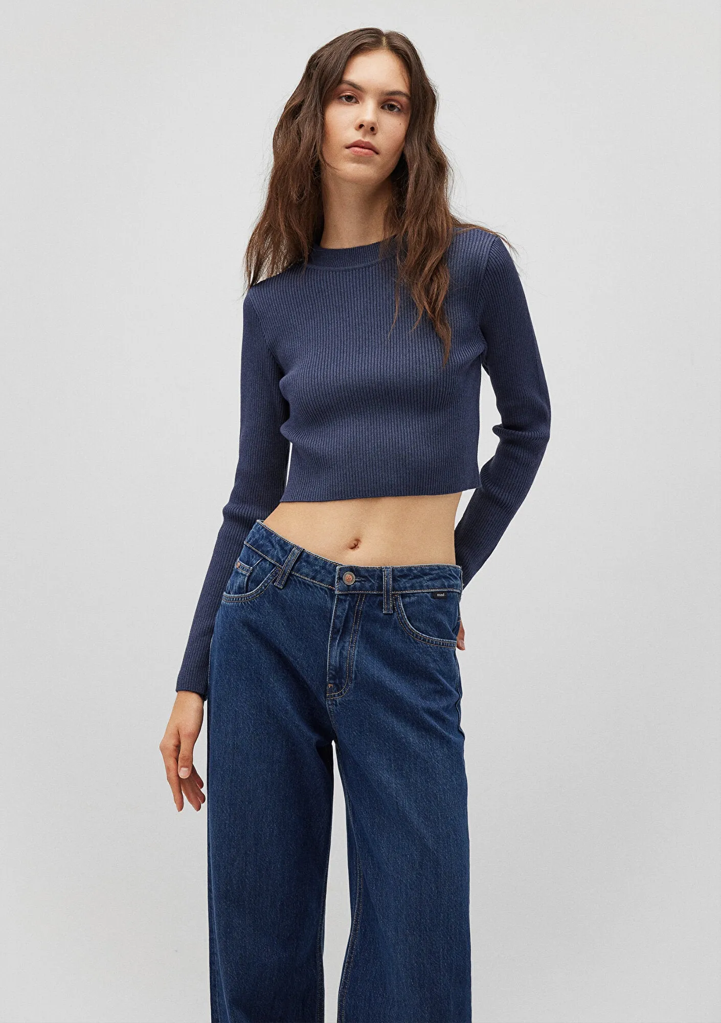 Navy Crewneck Sweater