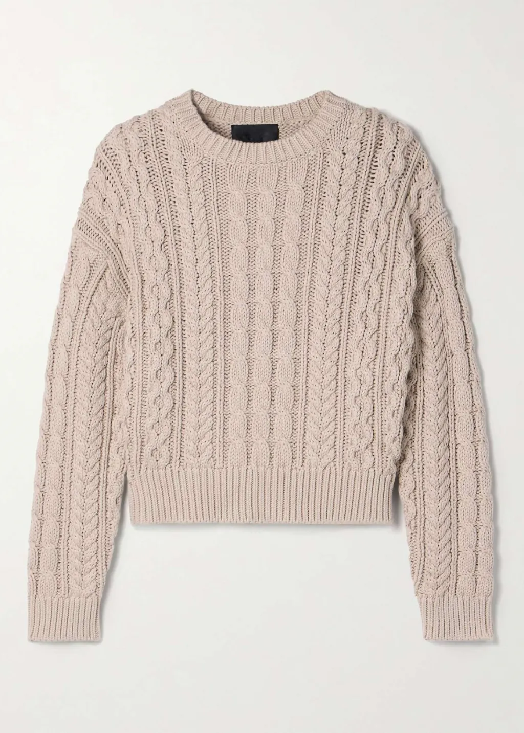 Nili Lotan Rory Sweater in Light Beige