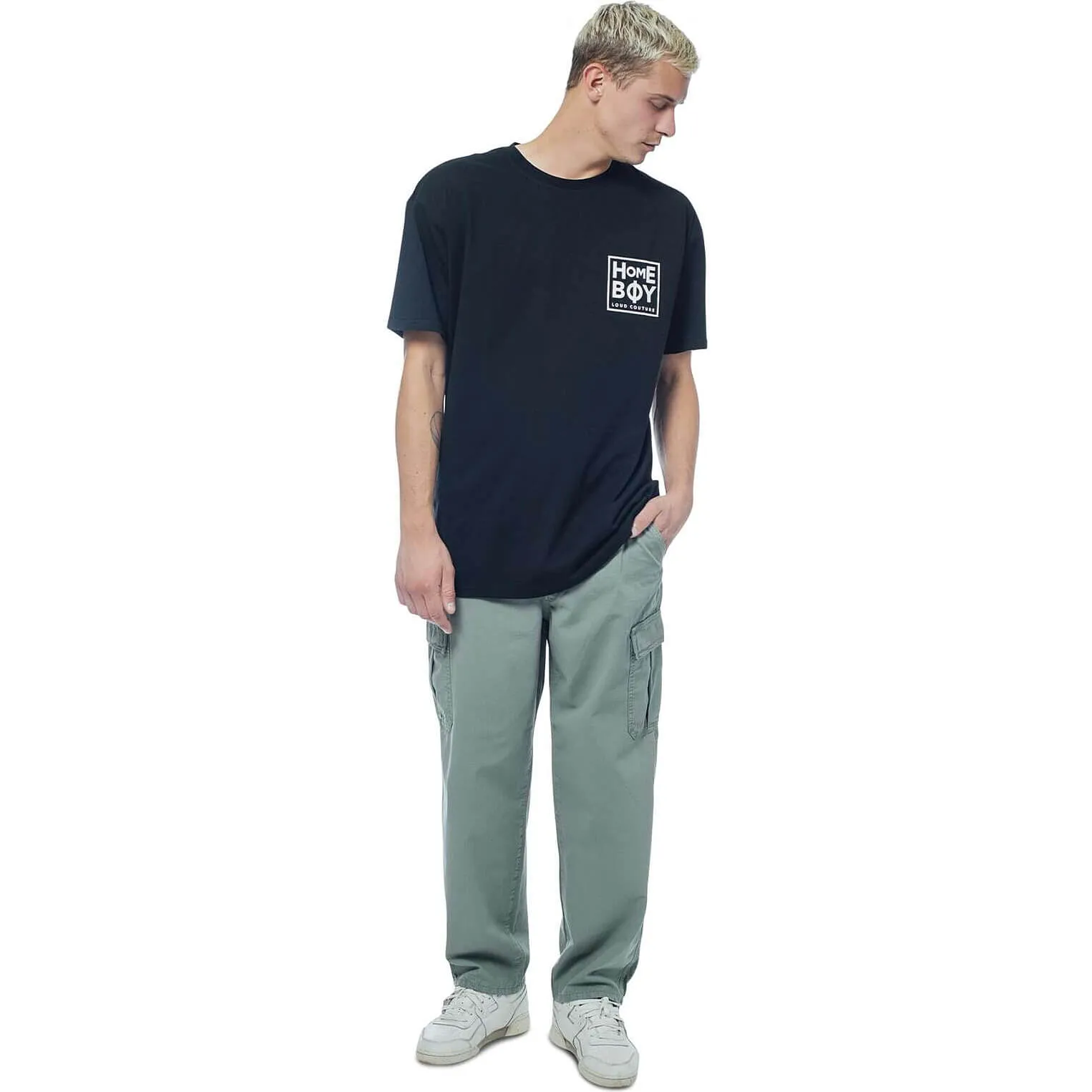 Nohavice Homeboy X-tra CARGO PANTS OLIVE olivové