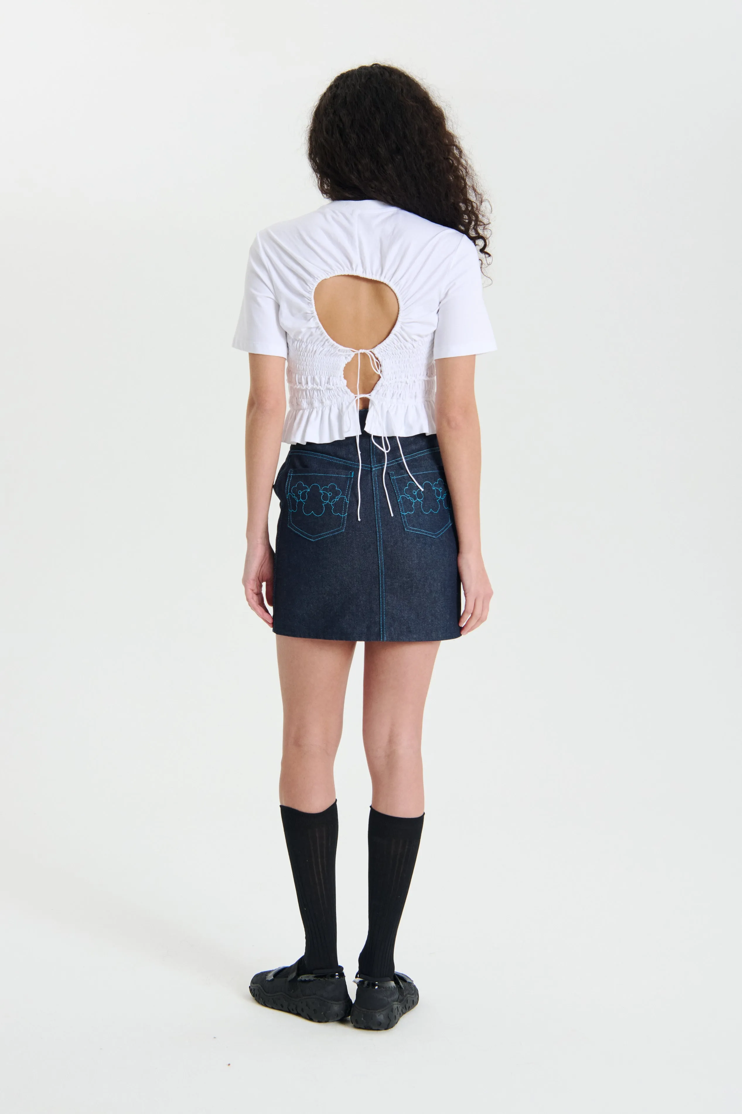 ODIN | SKIRT DENIM INDIGO