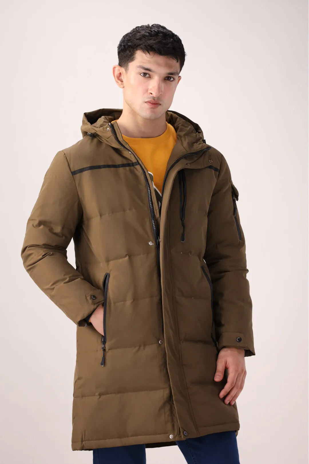 Olive Long Jacket