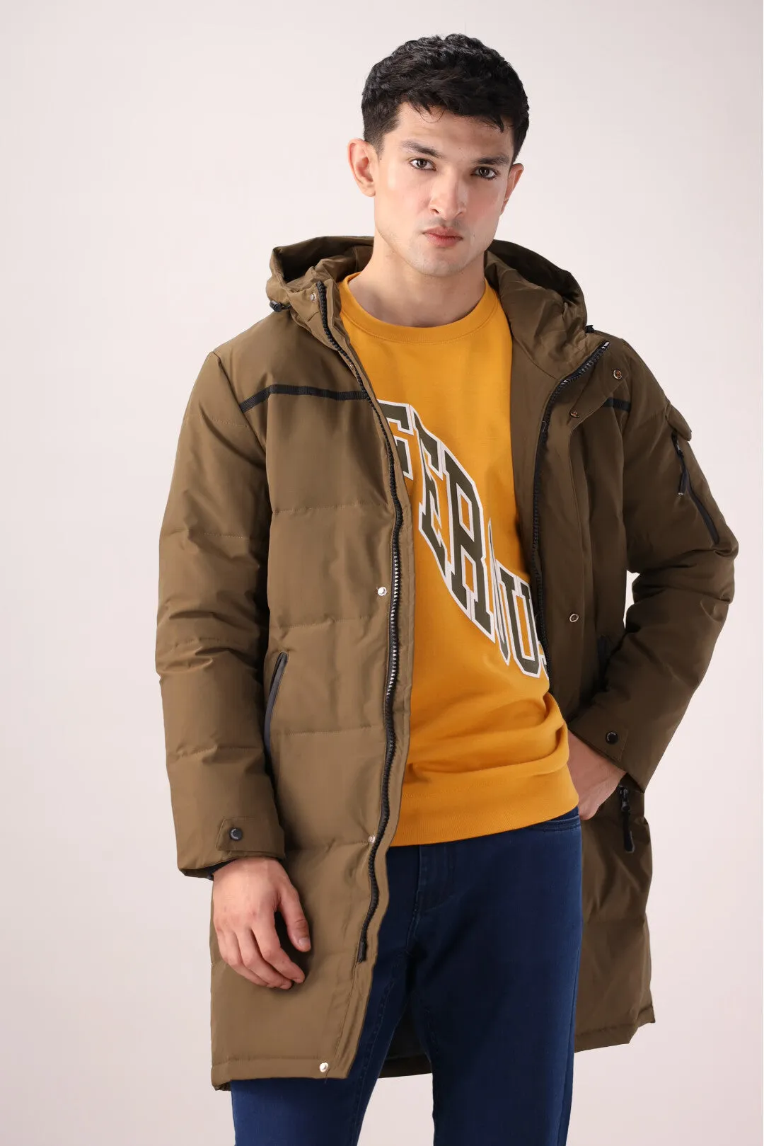 Olive Long Jacket