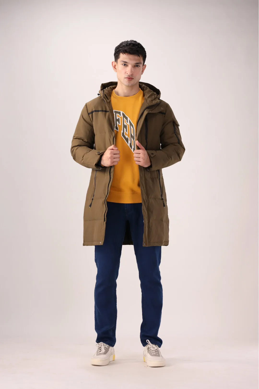 Olive Long Jacket