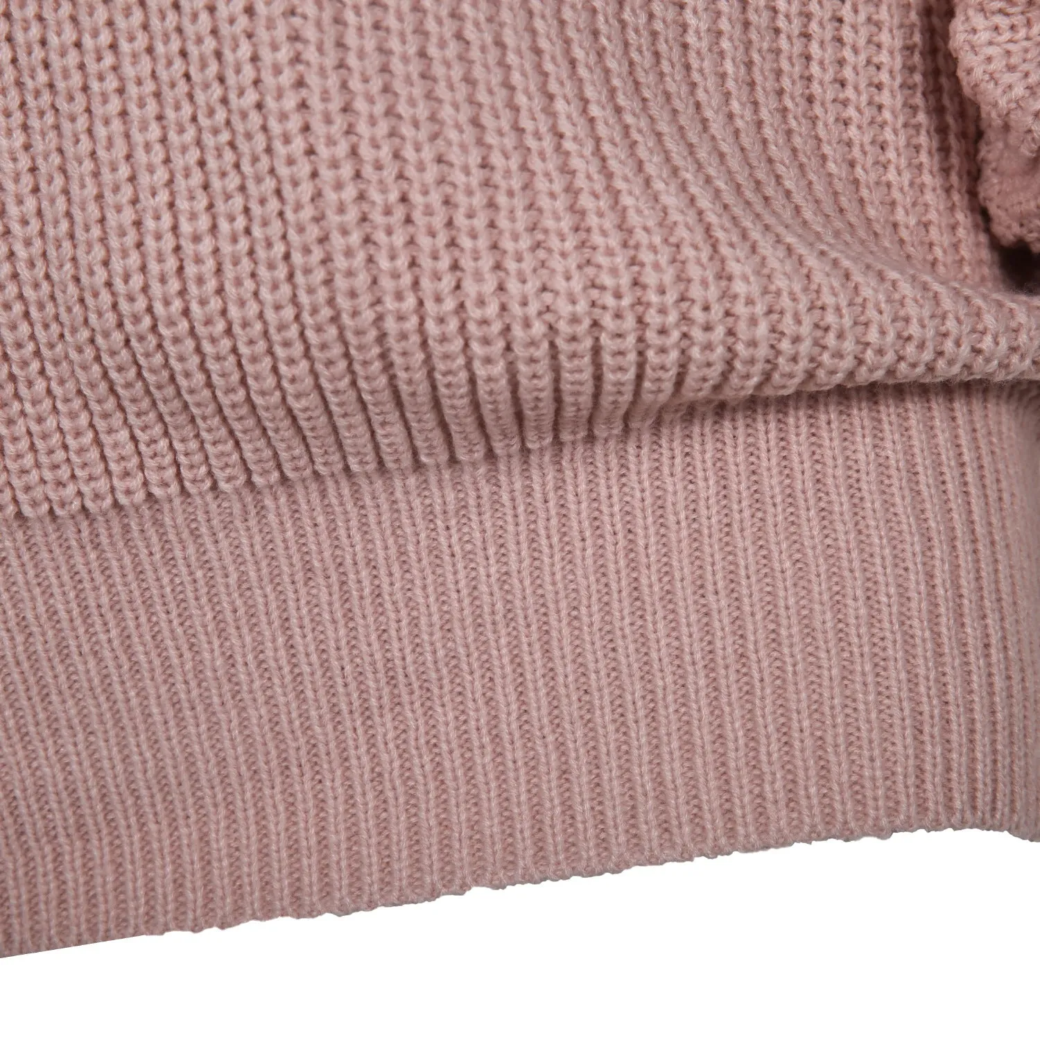 One Shoulder Lantern Sleeve Knit Sweater Mini Dresses