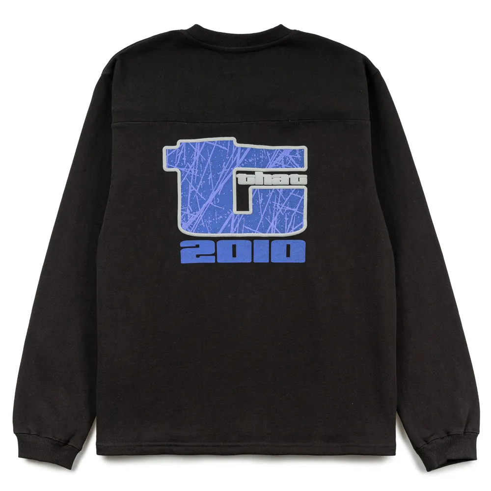 Paneled Sport Crewneck | Black