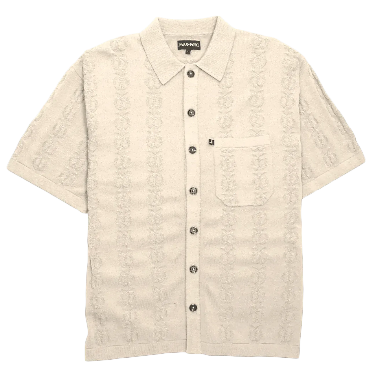 Passport Bath House Knit Shirt 'Cream'