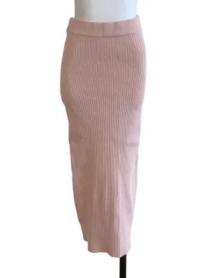 Pastel Pink Pencil Skirt