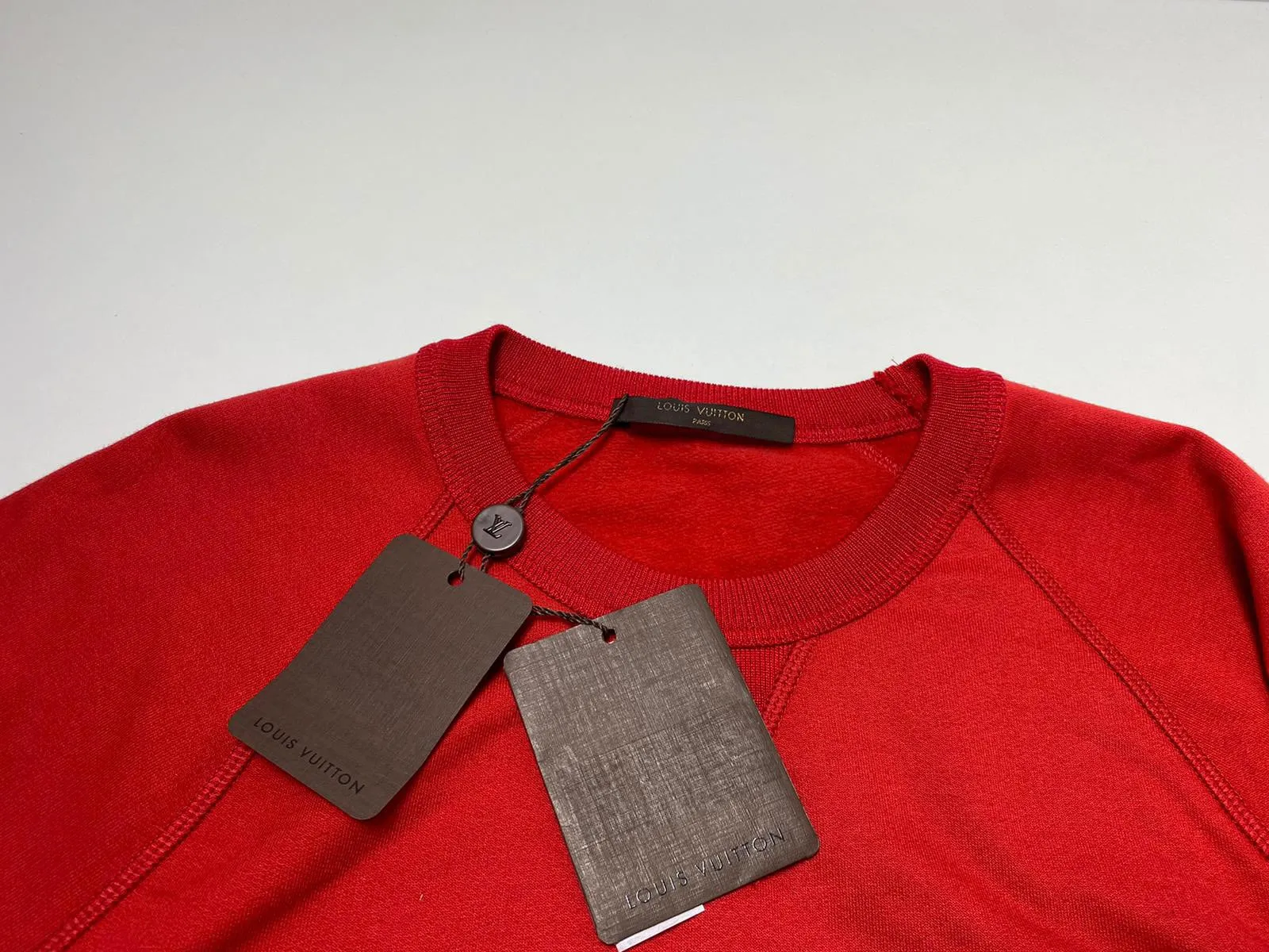 Patch Sweatshirt With Tipping