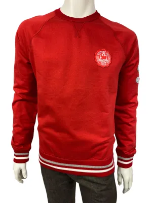 Patch Sweatshirt With Tipping