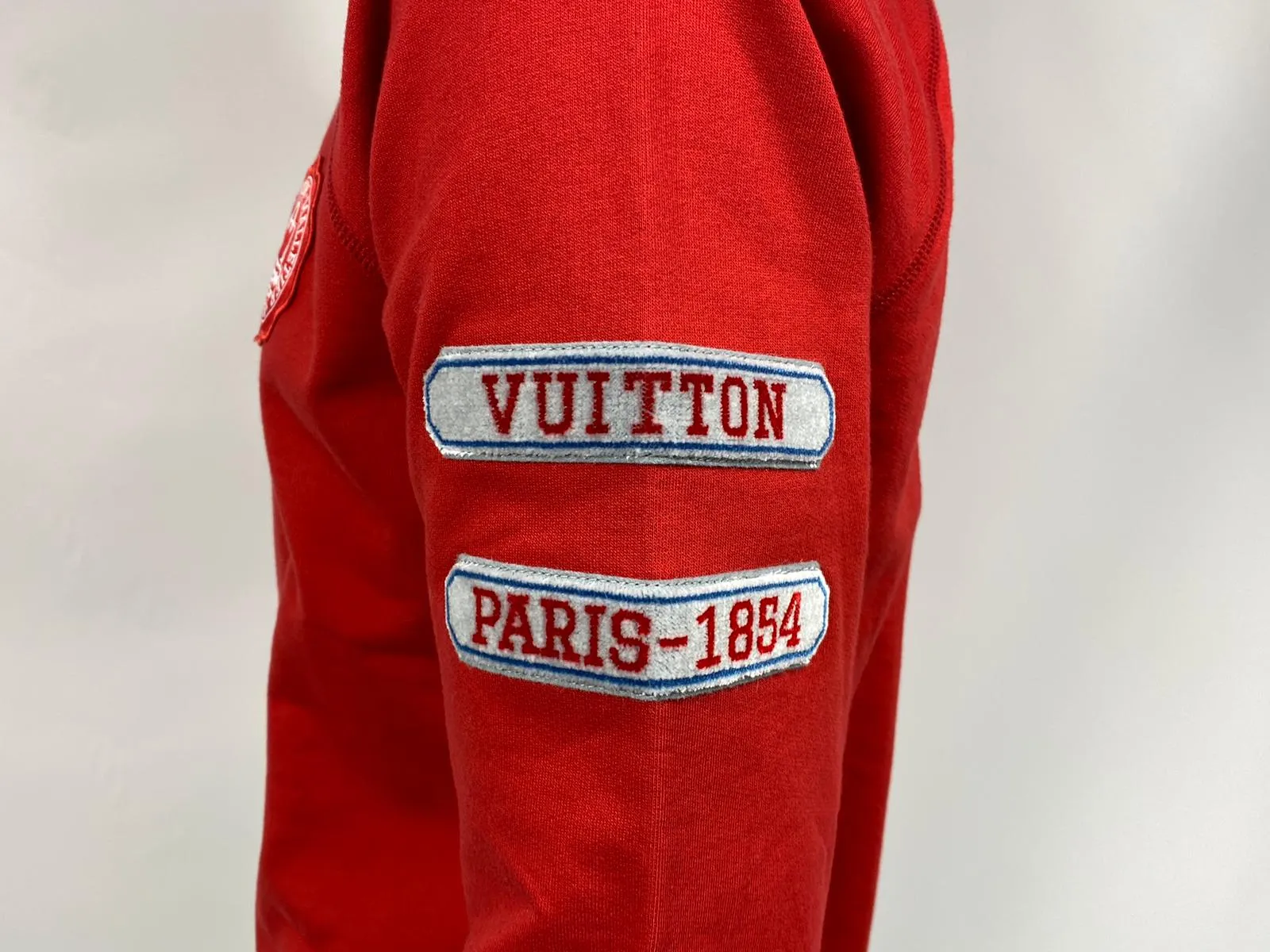 Patch Sweatshirt With Tipping