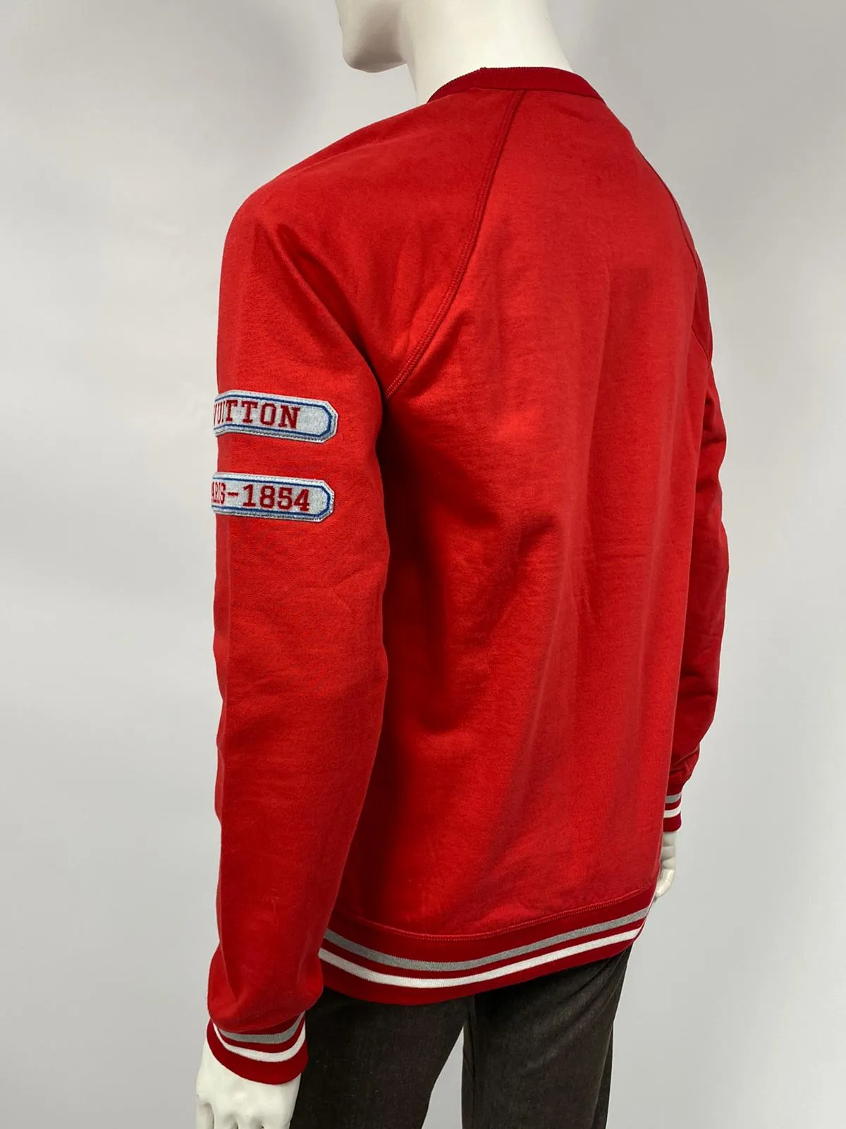 Patch Sweatshirt With Tipping