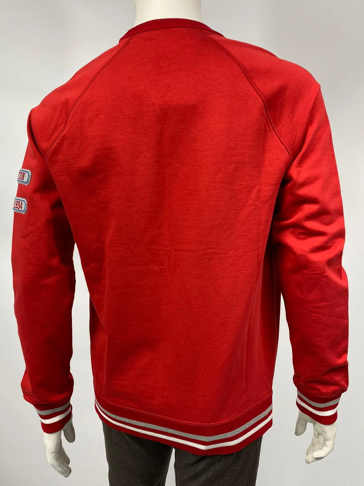 Patch Sweatshirt With Tipping