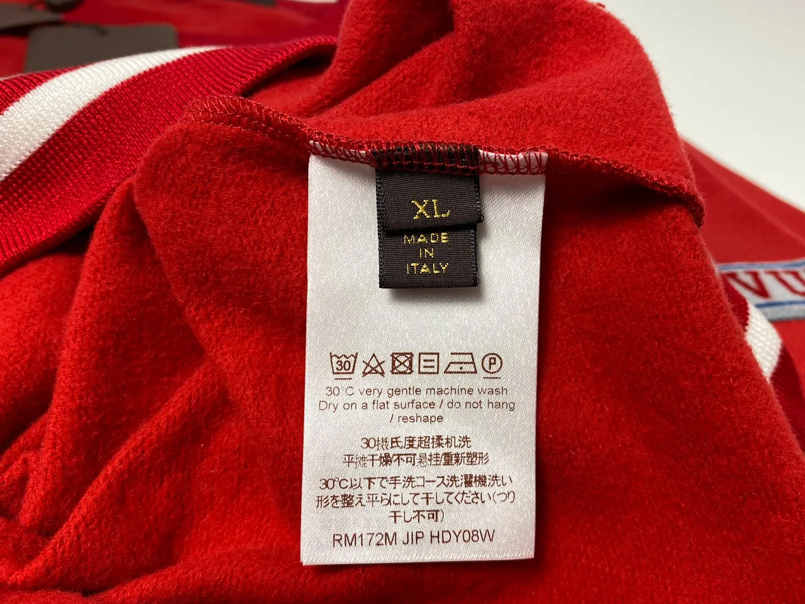 Patch Sweatshirt With Tipping