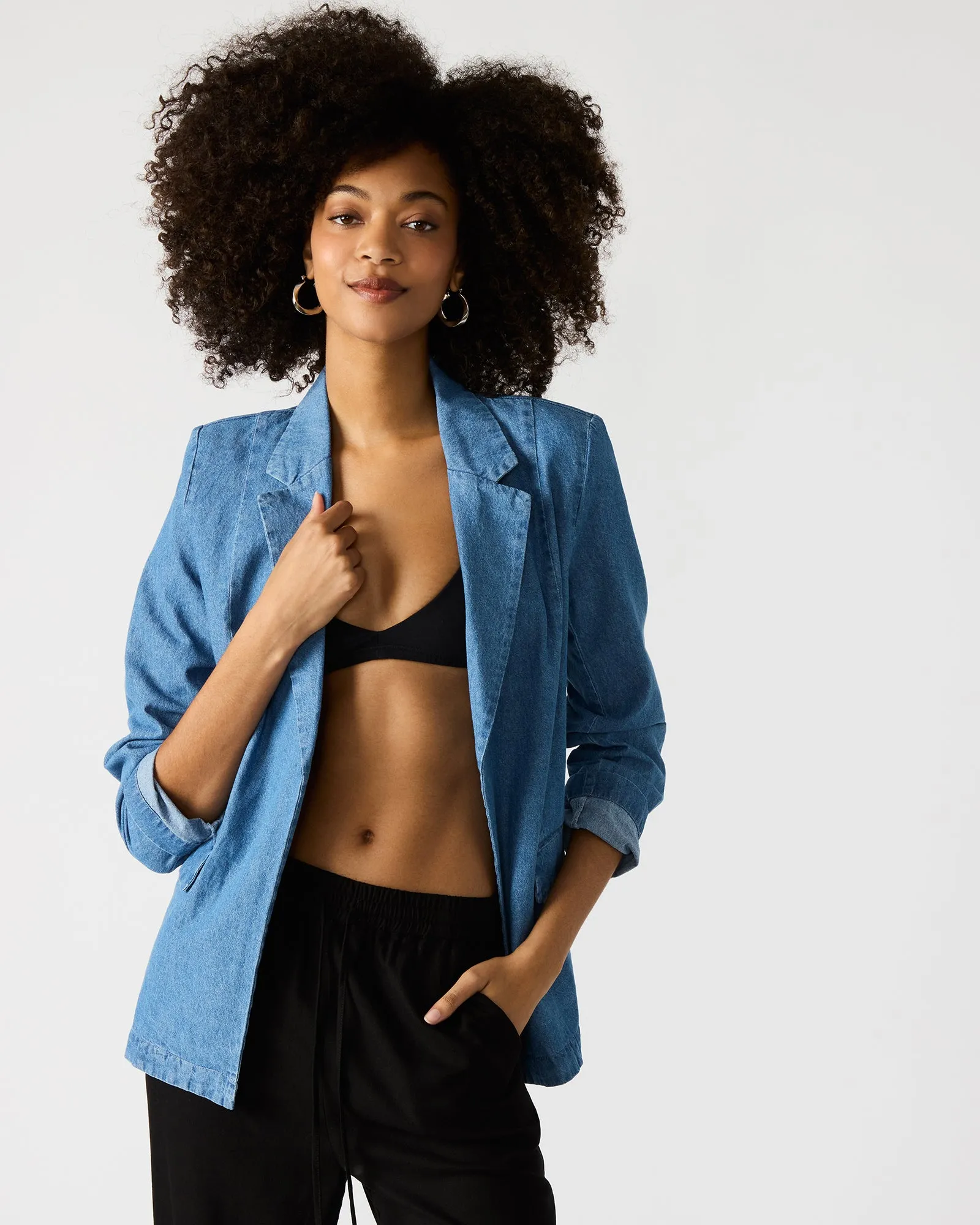 PAYTON DENIM BLAZER