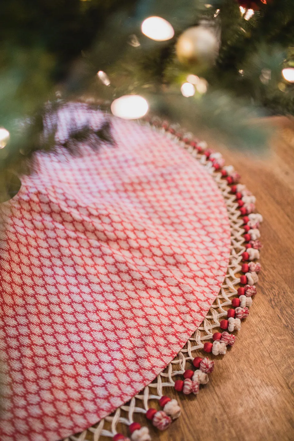Peppermint Tree Skirt