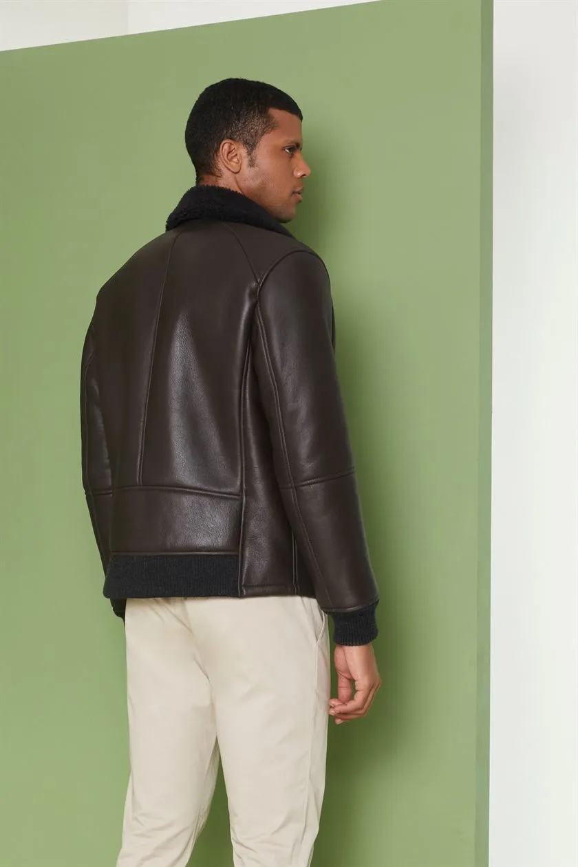 Perona   I   Mens-Outerwear- Spanish Marino Leather Jackets-Jadon Pma-Fv21-792940-Dark Brown  AS8223