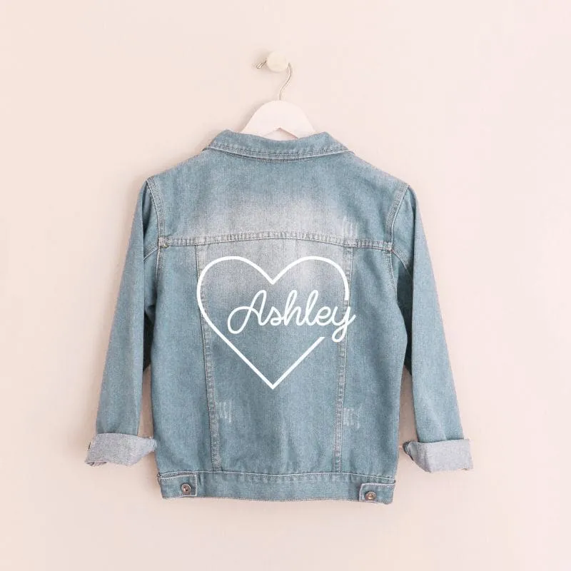 Personalized Mrs Jean Jacket