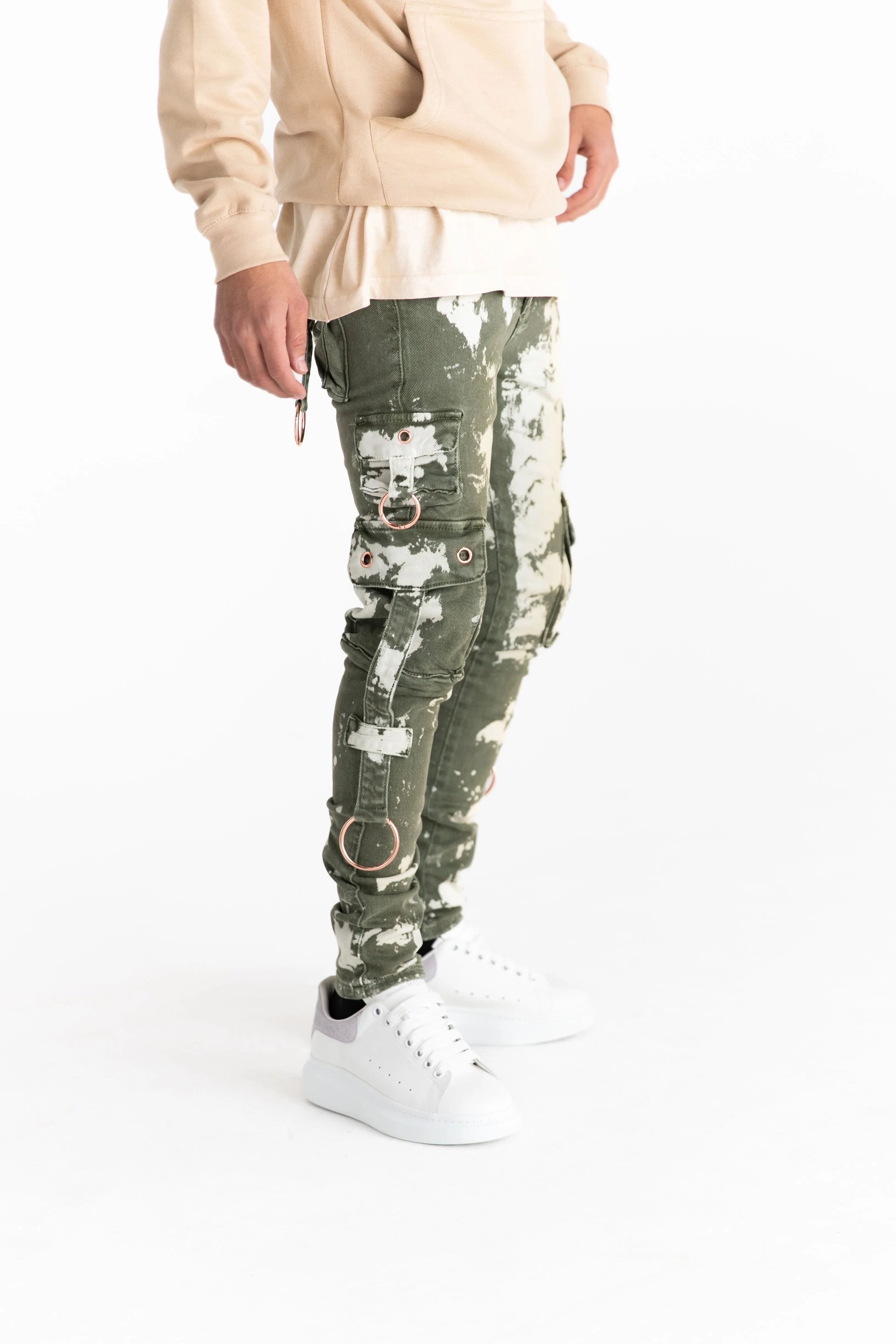Pheelings AUHL AOLOGNE CARGO DENIM (Multi/Tan)