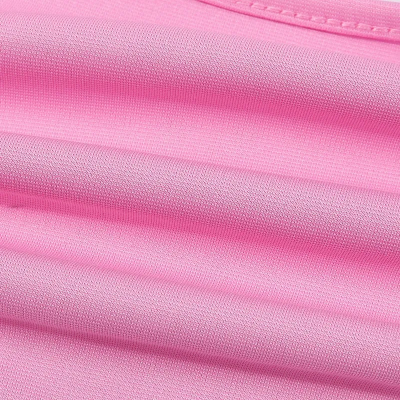 Pink 2 Piece Set Crop Top and Cargo Pants