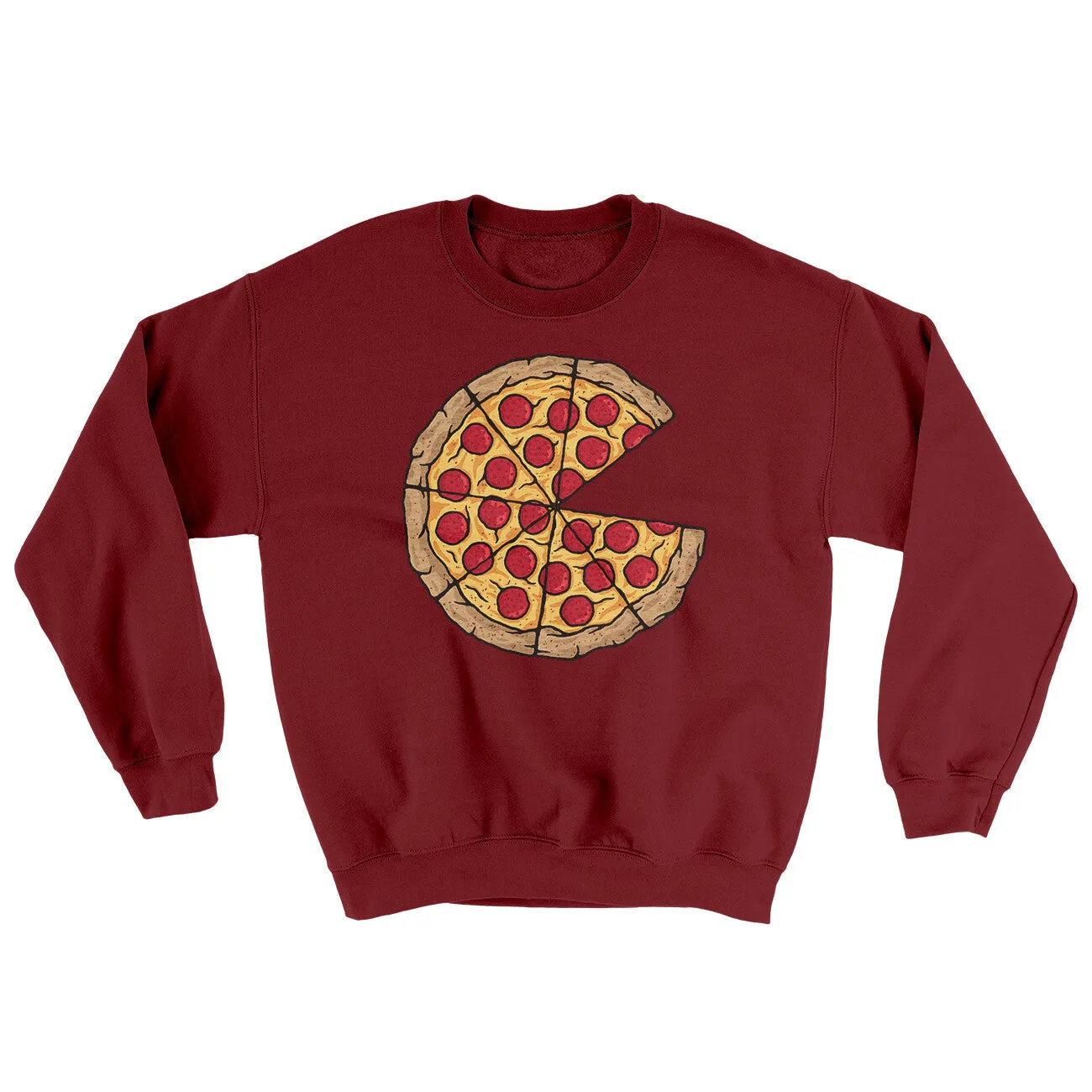 Pizza Slice Couple's Shirt Ugly Sweater