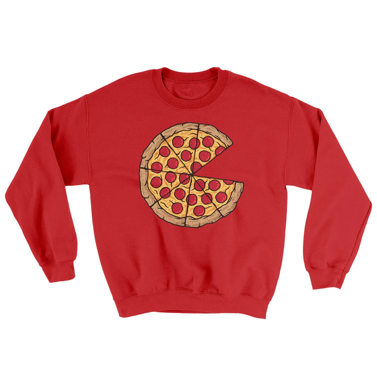 Pizza Slice Couple's Shirt Ugly Sweater