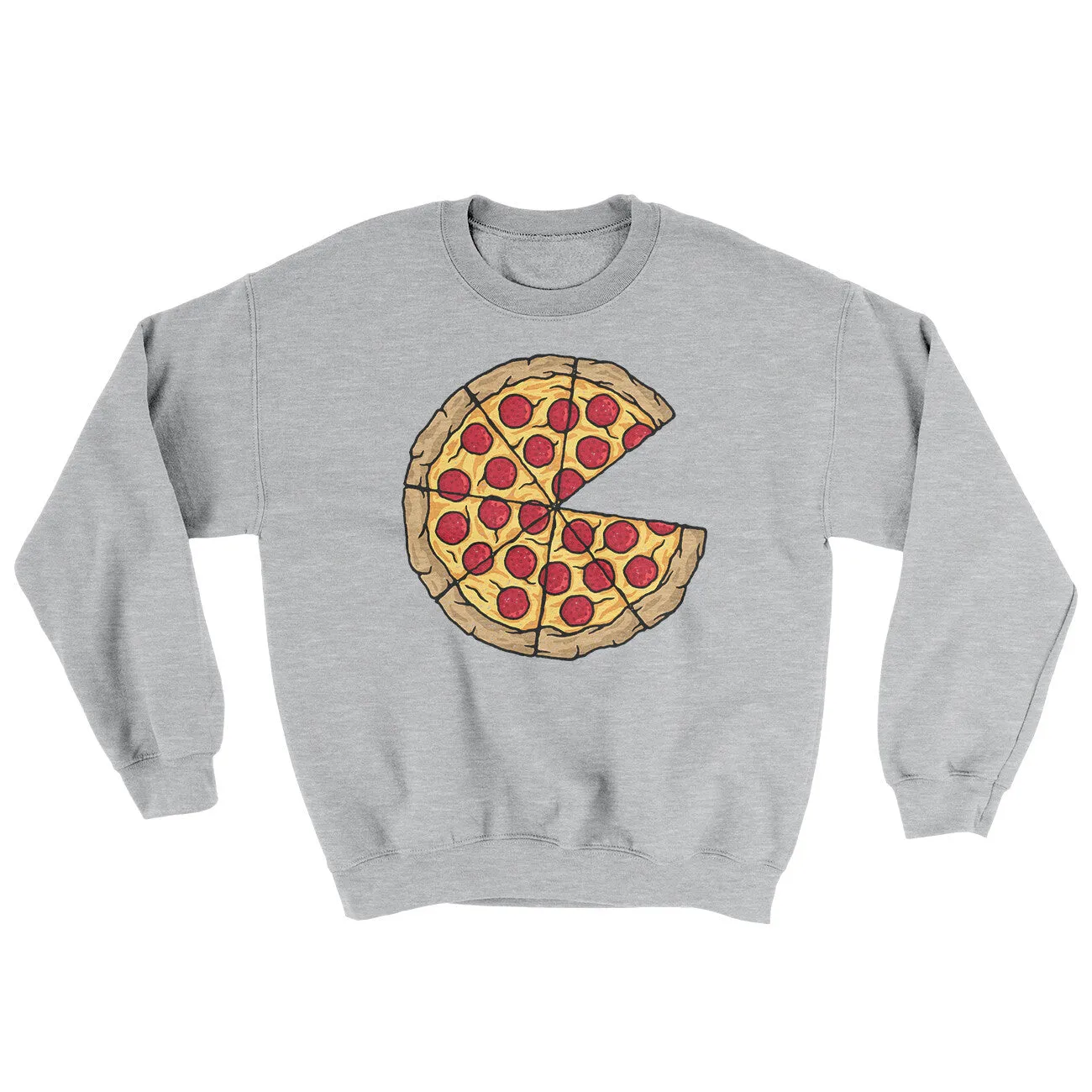 Pizza Slice Couple's Shirt Ugly Sweater