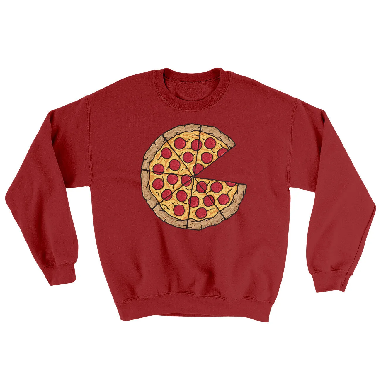 Pizza Slice Couple's Shirt Ugly Sweater