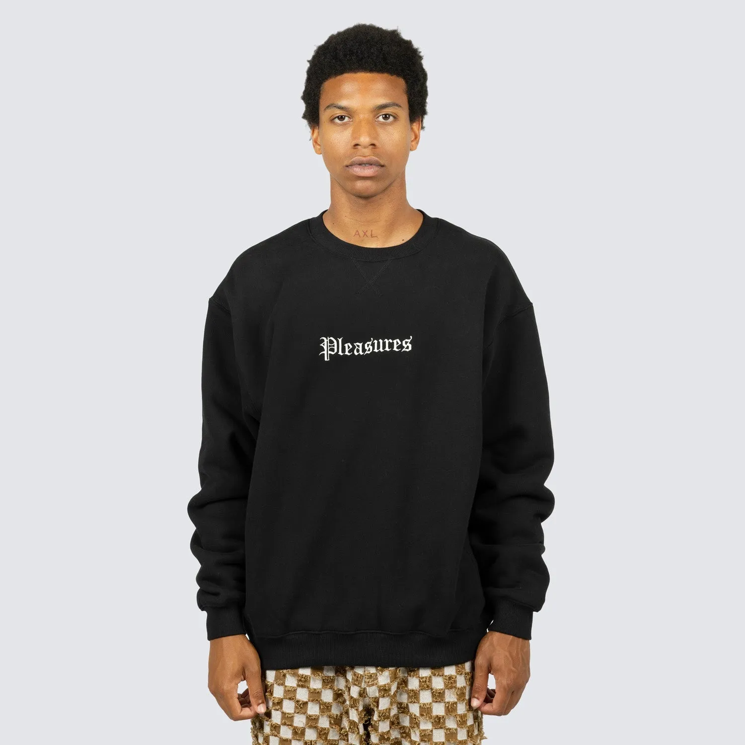 Pleasures Men Recipe Crewneck Black