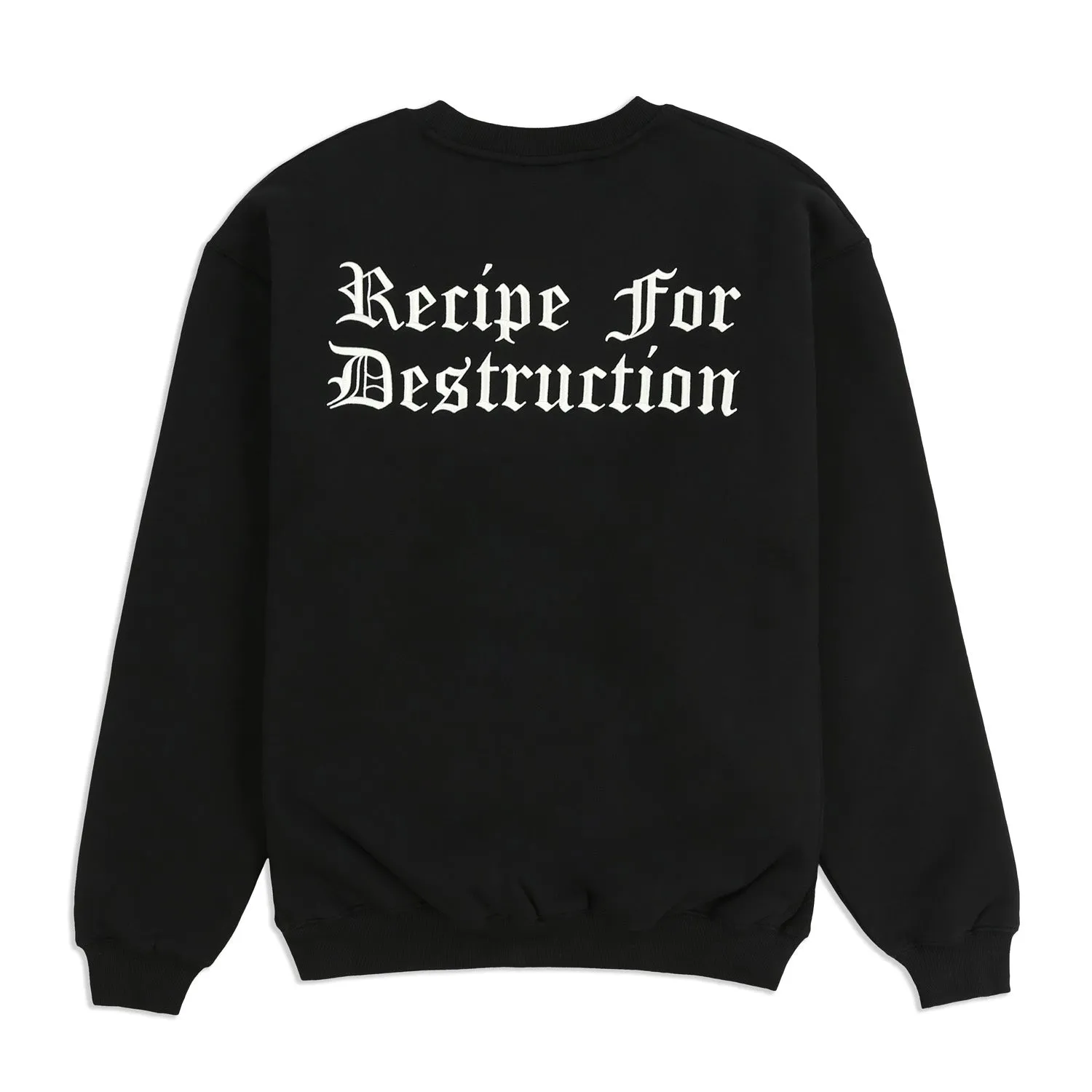 Pleasures Men Recipe Crewneck Black