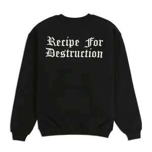Pleasures Men Recipe Crewneck Black