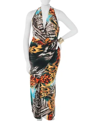 Plus Size Wild Love Delight Maxi Dress