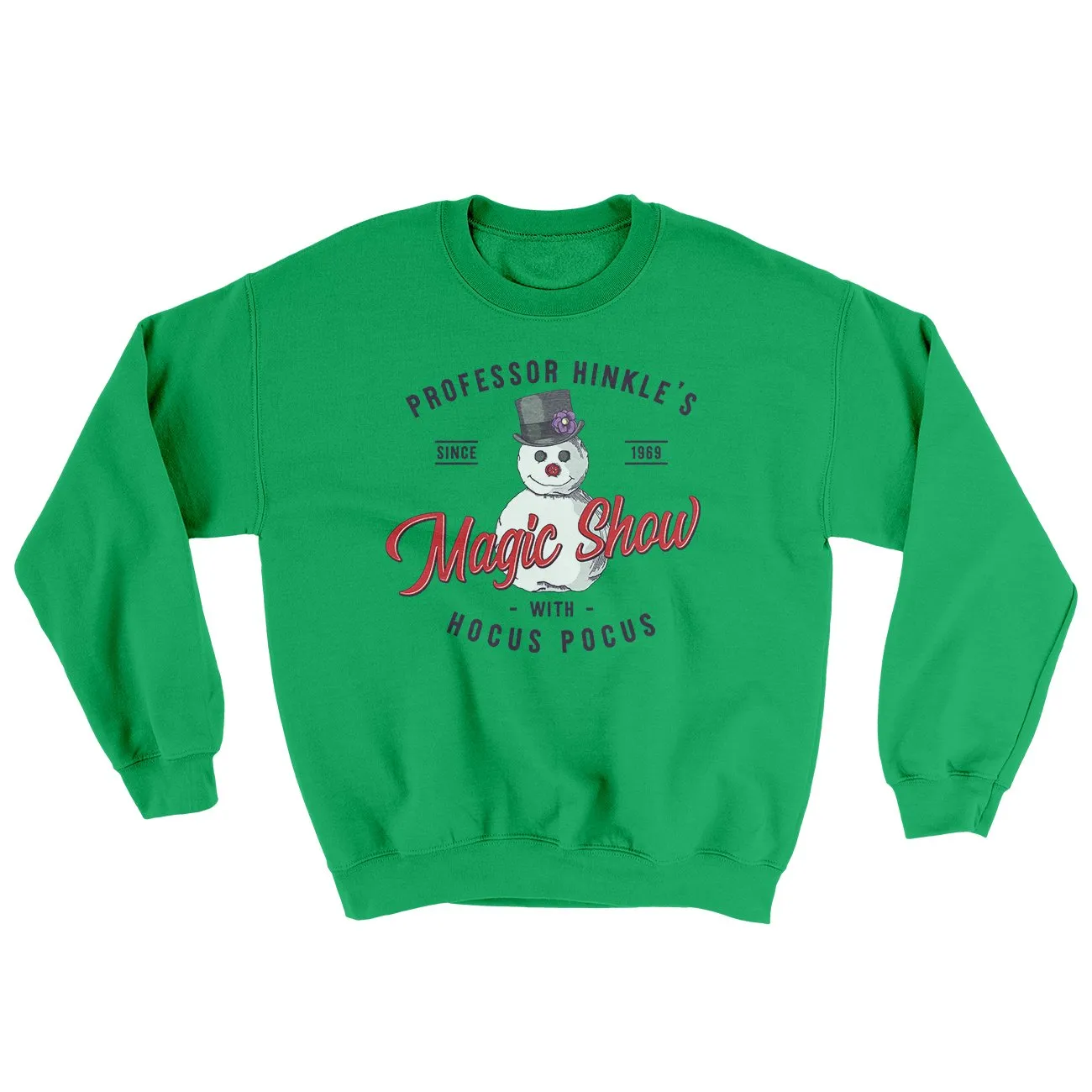 Professor Hinkle's Magic Show Ugly Sweater