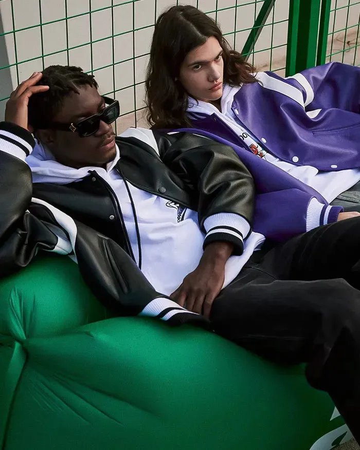 Pu Leather Bomber Jacket "Horizon"