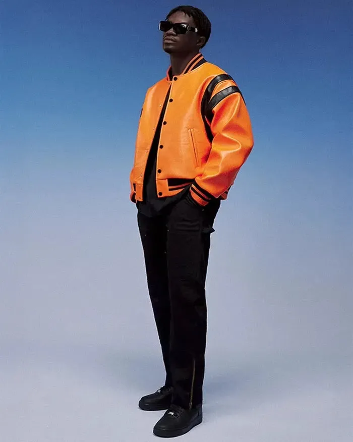 Pu Leather Bomber Jacket "Horizon"